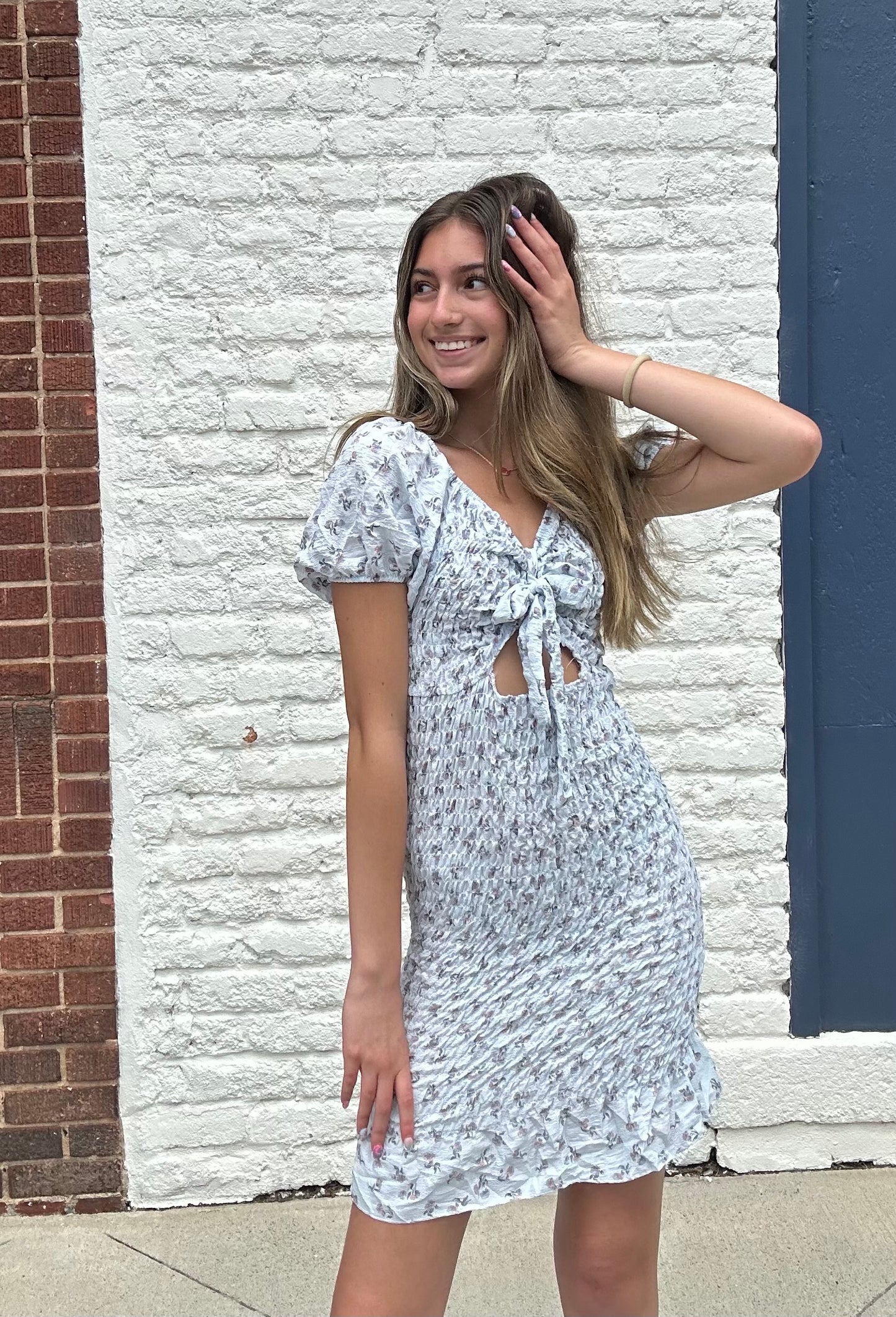 California Dreamer Dress // Sky