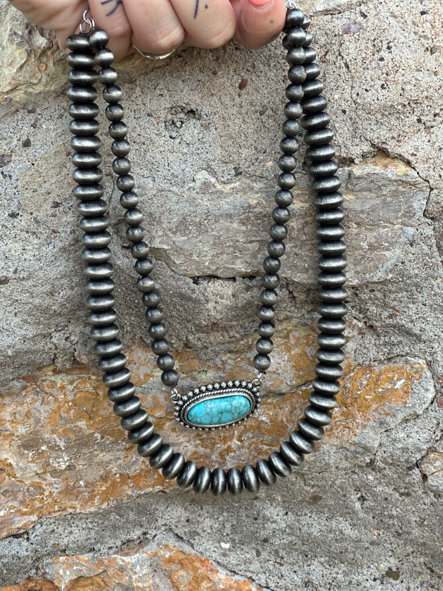 Navajo Slab Necklace