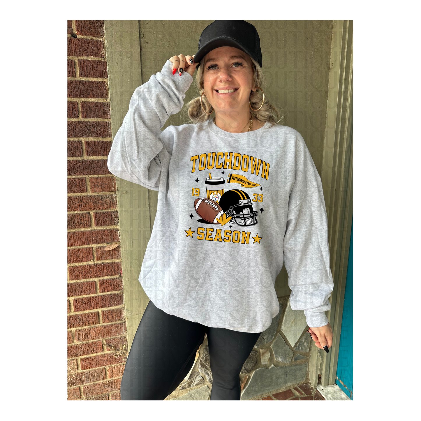 PREORDER : Pittsburgh Steelers - Touchdown Season // Graphic Sweatshirt