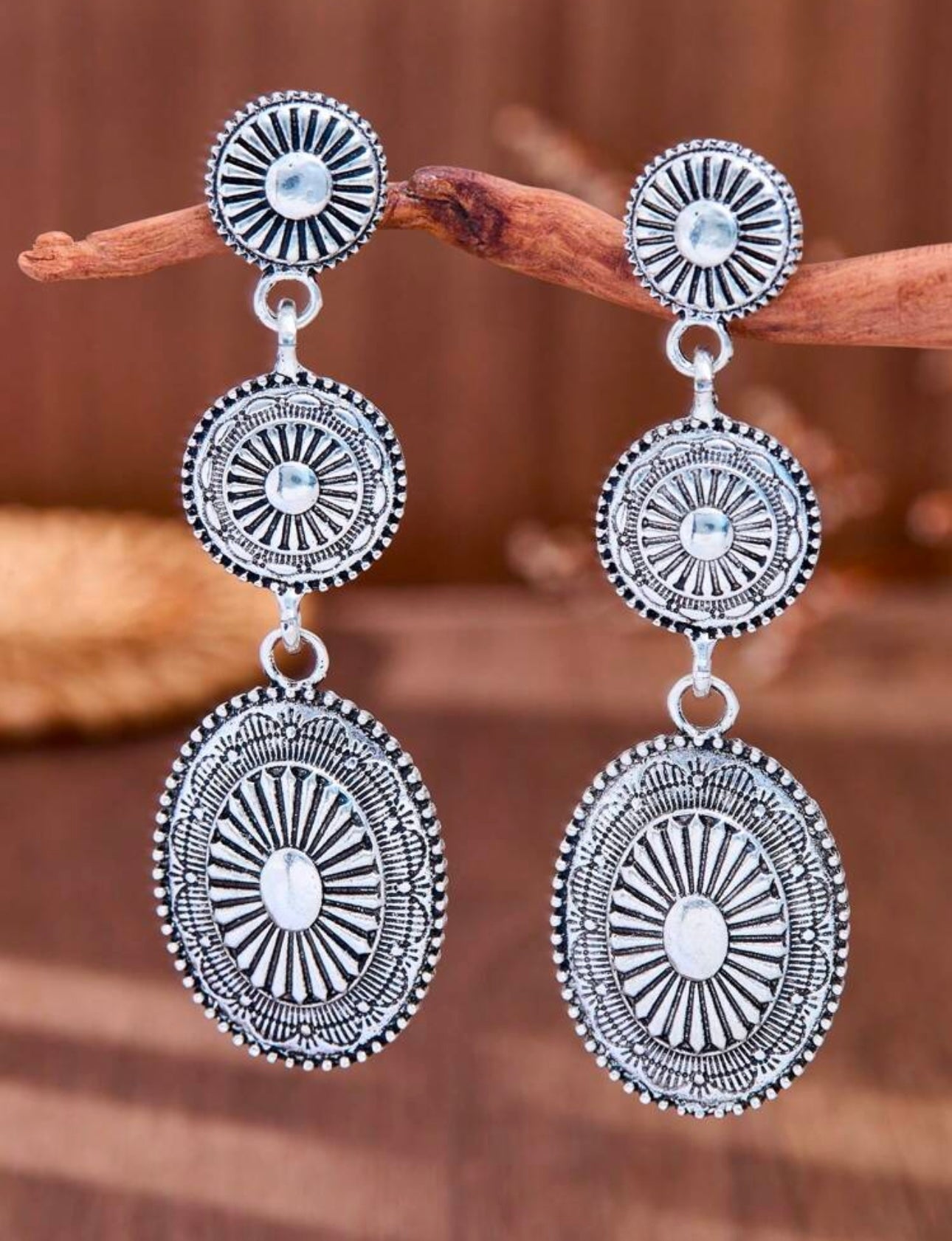 Concho Earrings