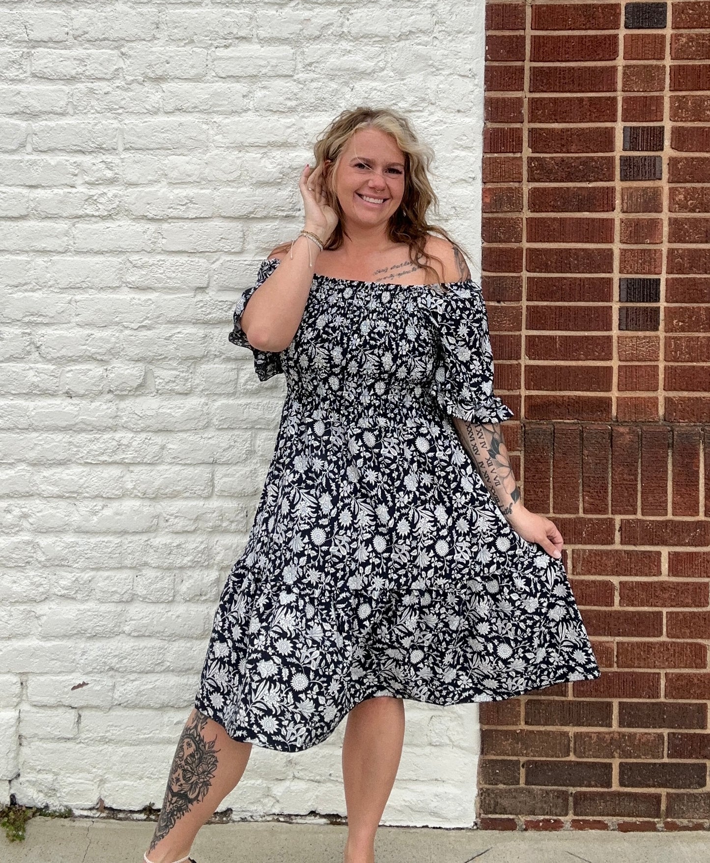 Picnic Dress // Navy