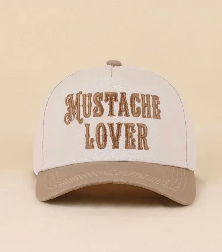 Mustache Lover // Mocha // Hat