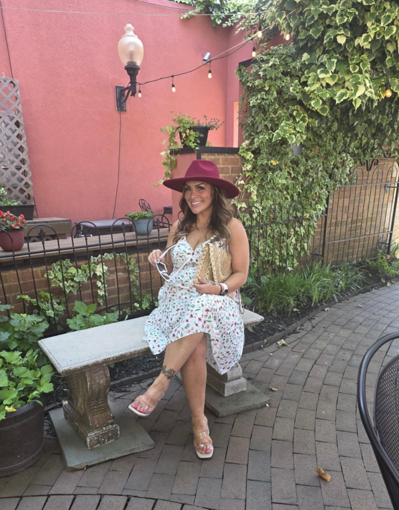 Southern Charm Dress // White