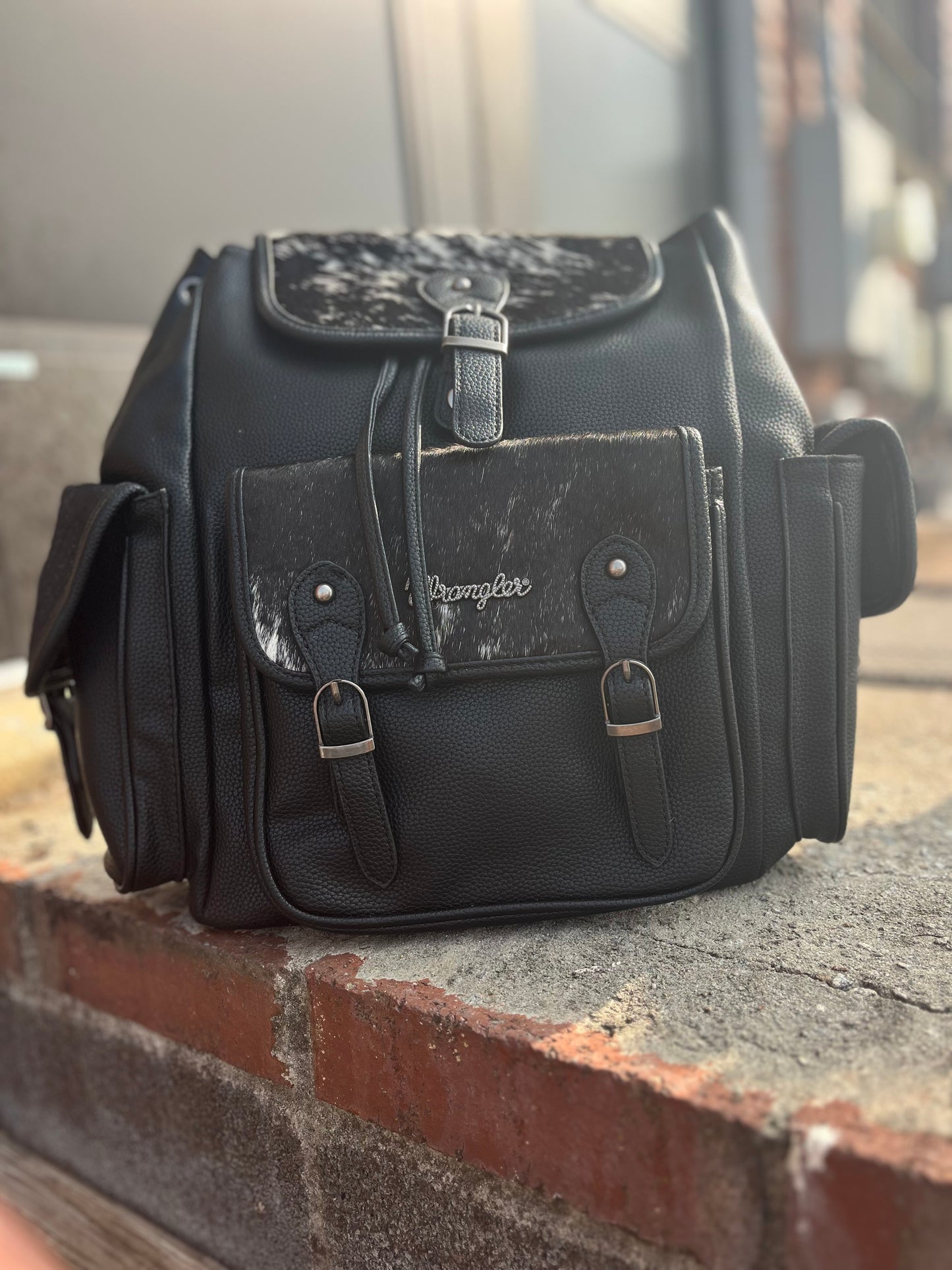 Wrangler Cowhide Bookbag
