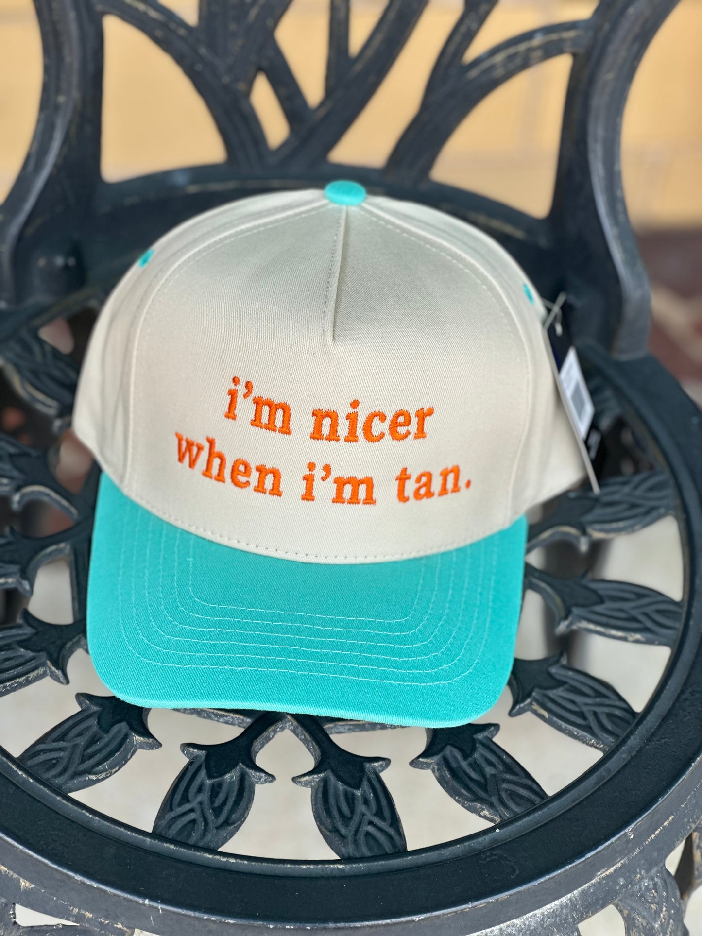 I’m Nicer When I’m Tan // Hat