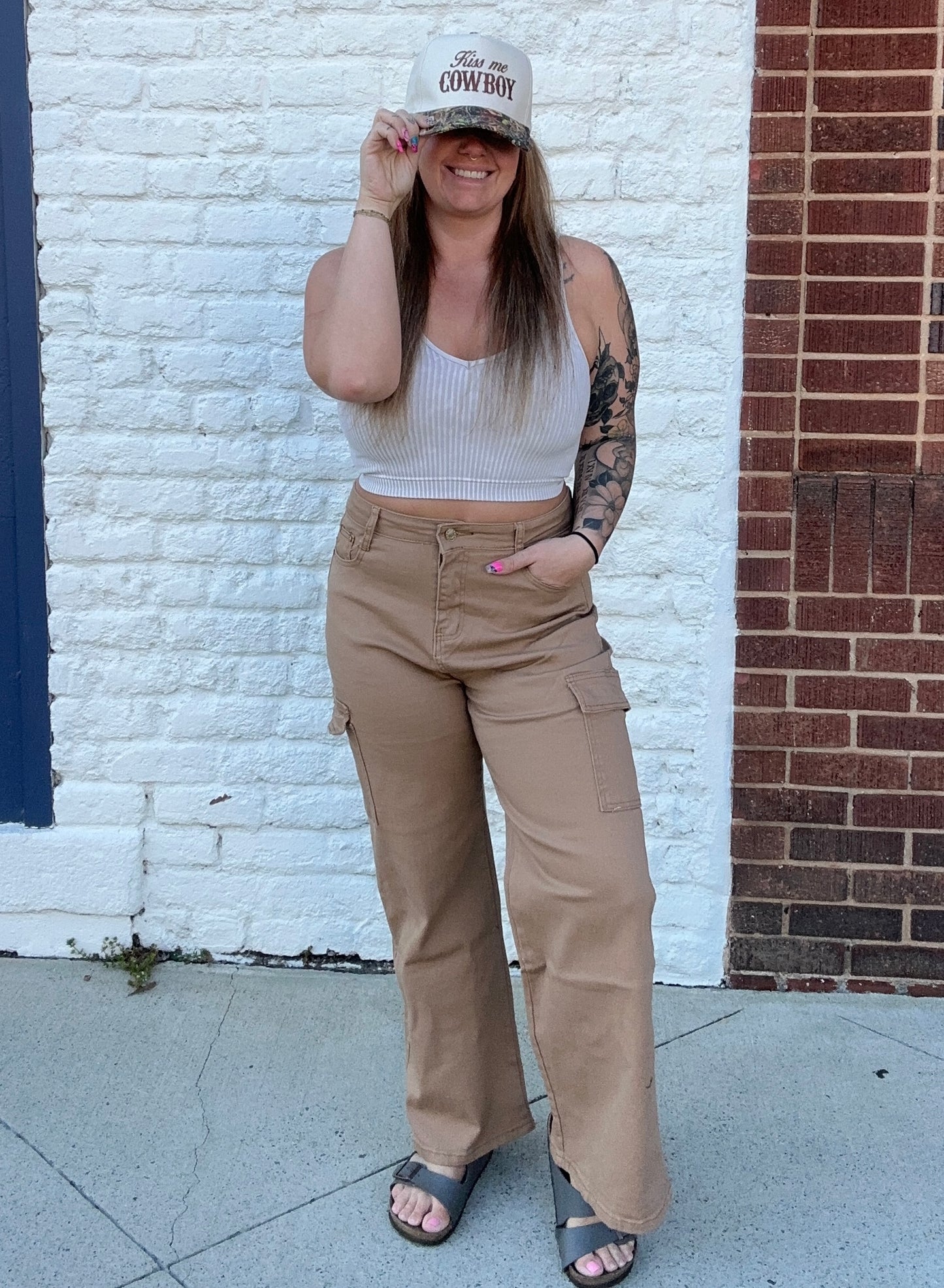 Cargo Denim// Sand