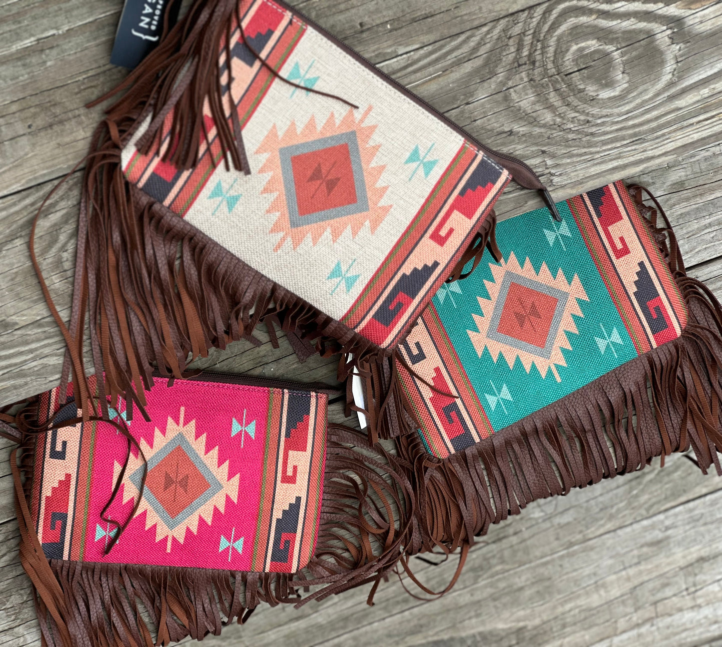 Aztec Wristlet