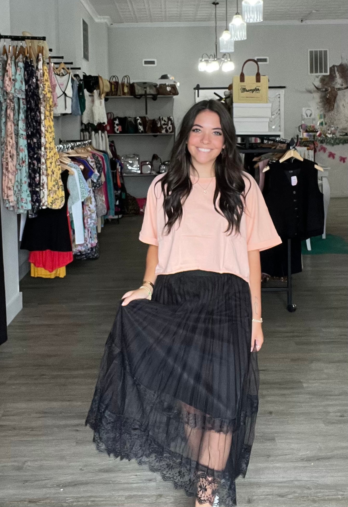 Midland Tulled Skirt