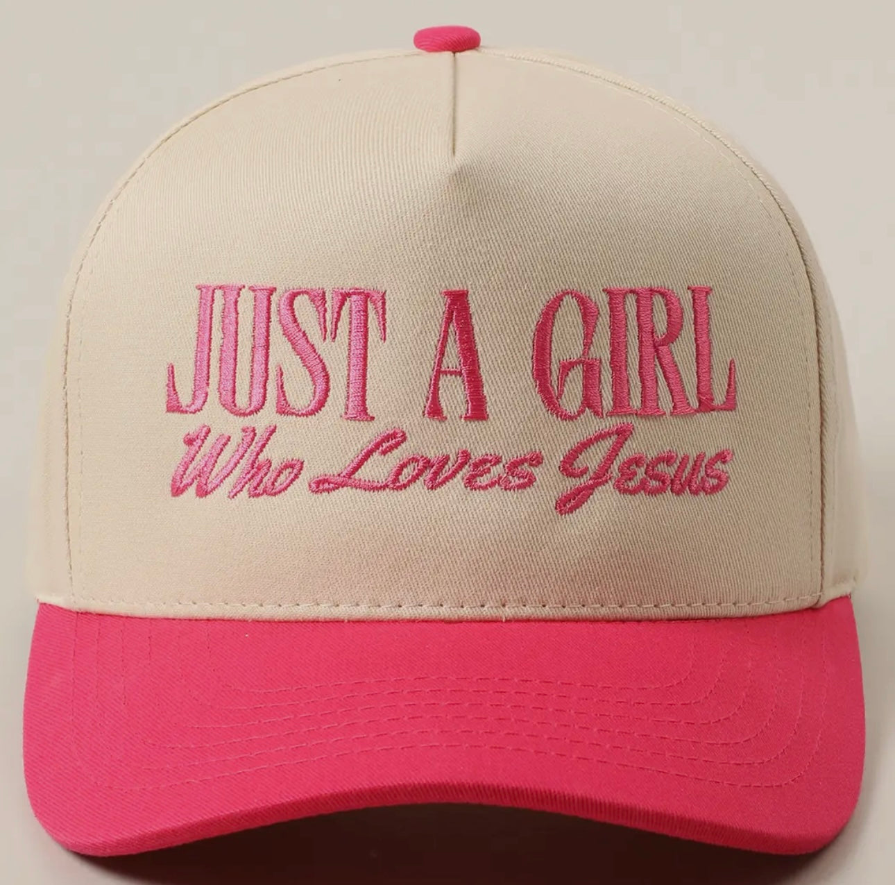 Just A Girl Who Loves Jesus // Hat