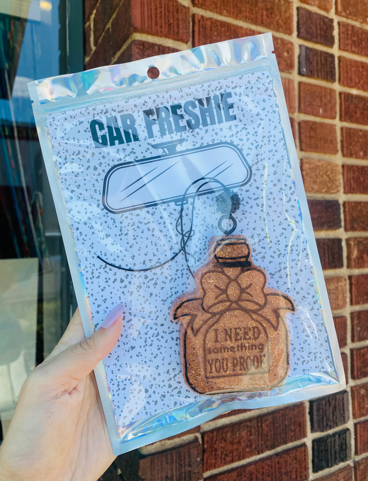 You Proof - Genuine Leather // Car Freshie