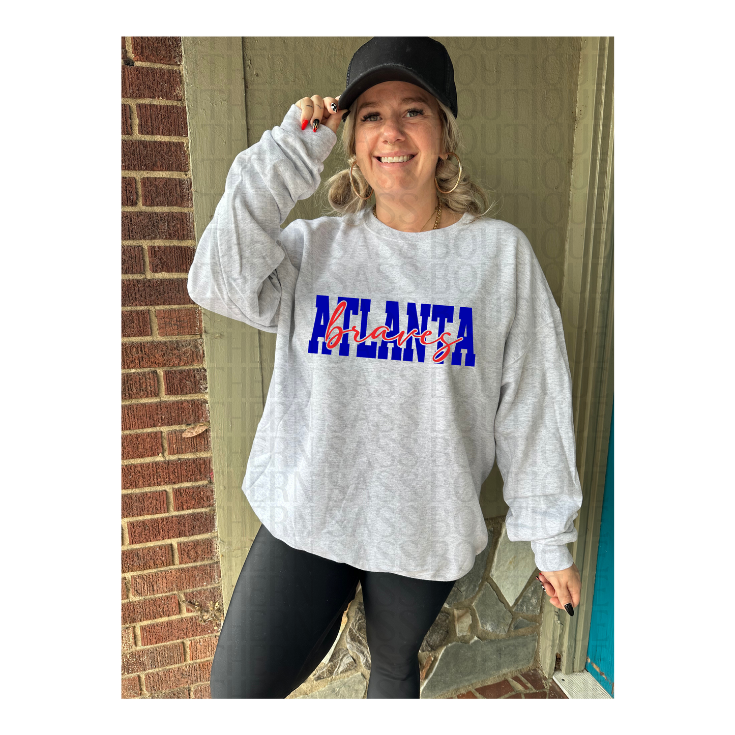 PREORDER : Atlanta Braves // Graphic Sweatshirt
