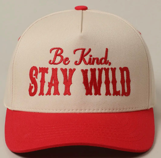Be Kind Stay Wild // Hat