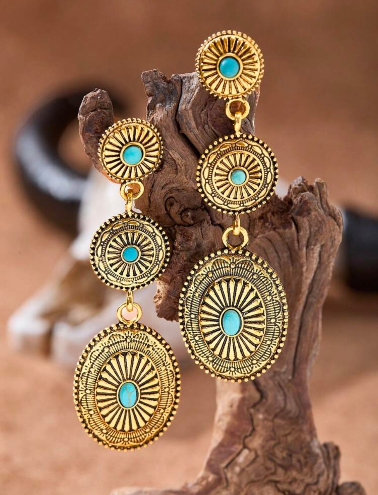 Concho Earrings