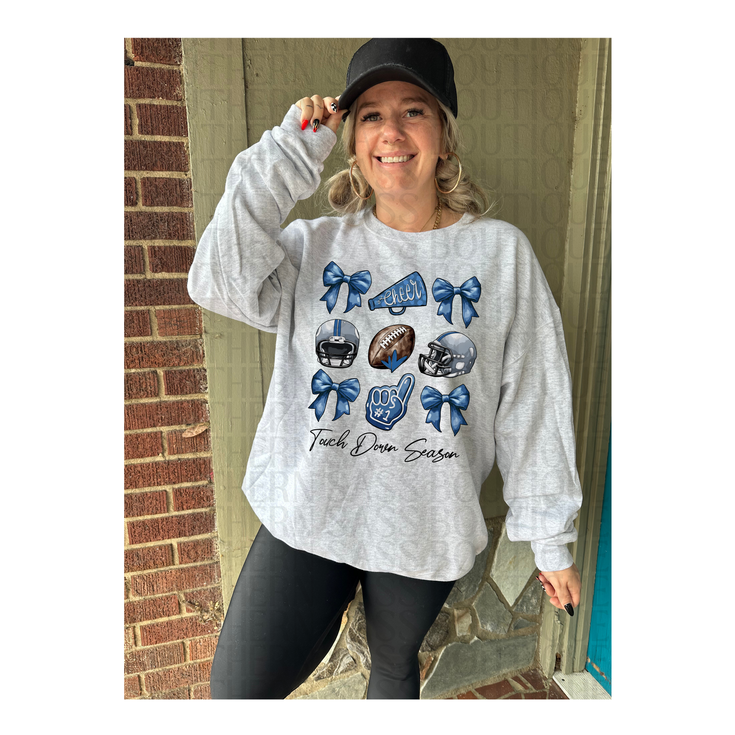 PREORDER : Dallas Cowboys - Football Game Day Coquette // Graphic Sweatshirt