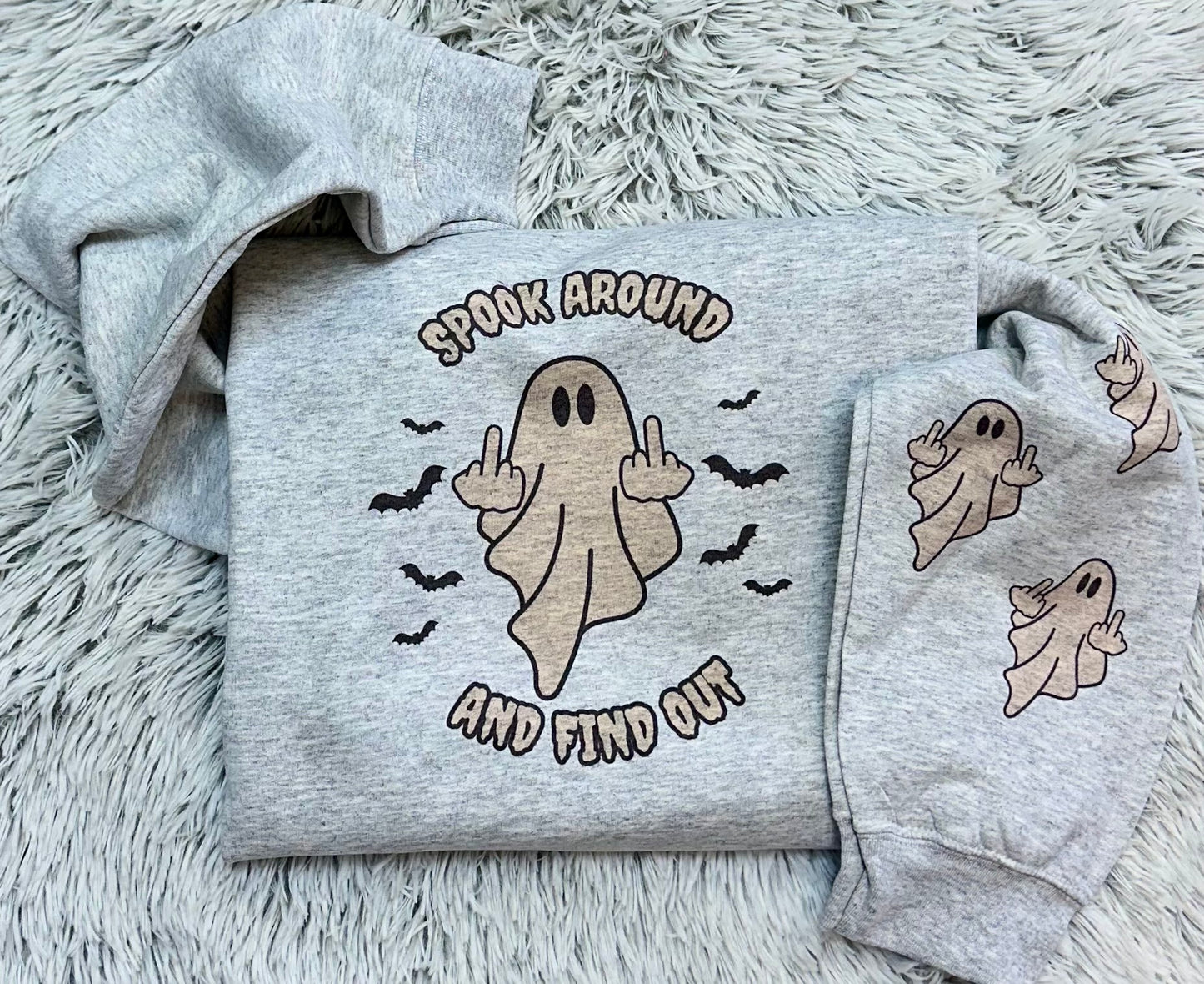 Spook Around and Find Out // Graphic Sweatshirt