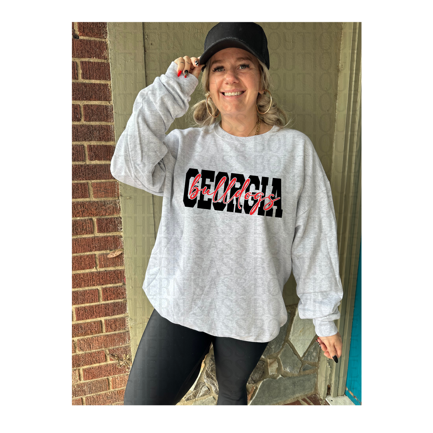 PREORDER : Georgia Bulldogs // Graphic Sweatshirt