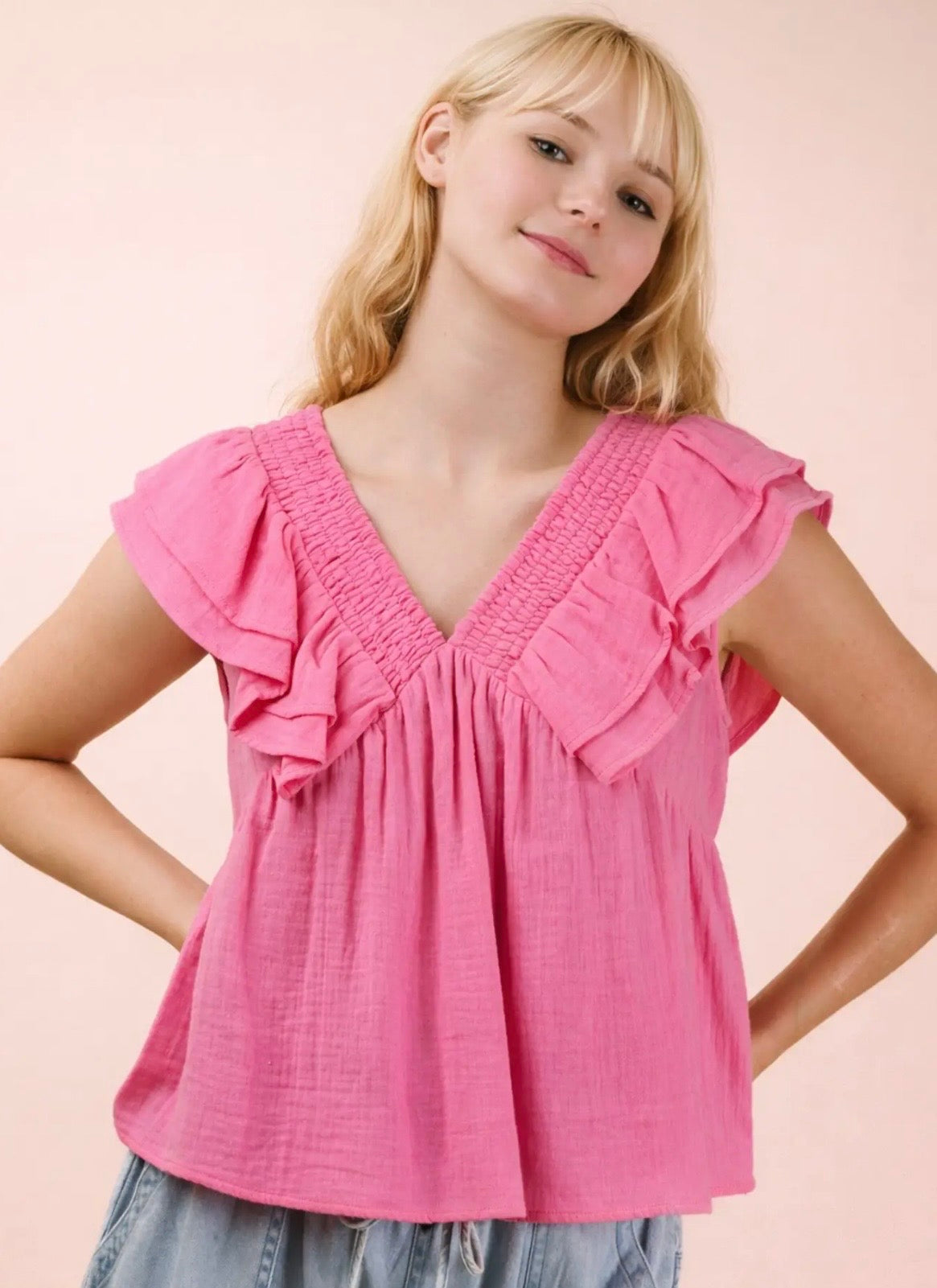 Pink Petals Top