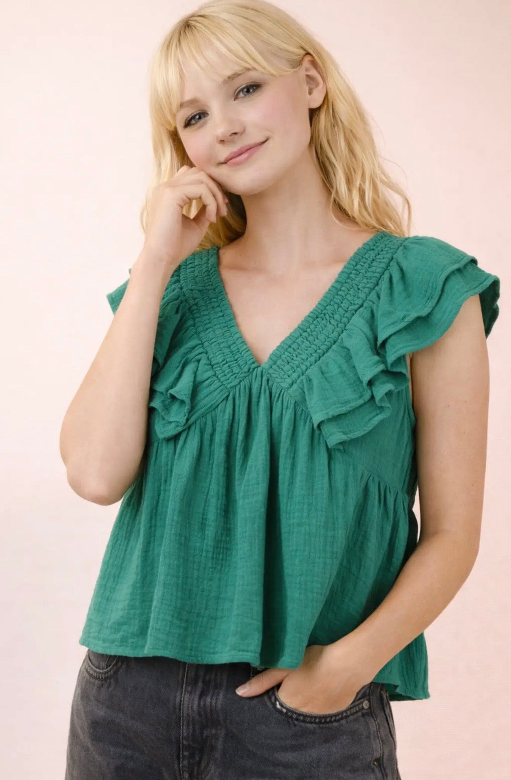 Jade Dreams Top