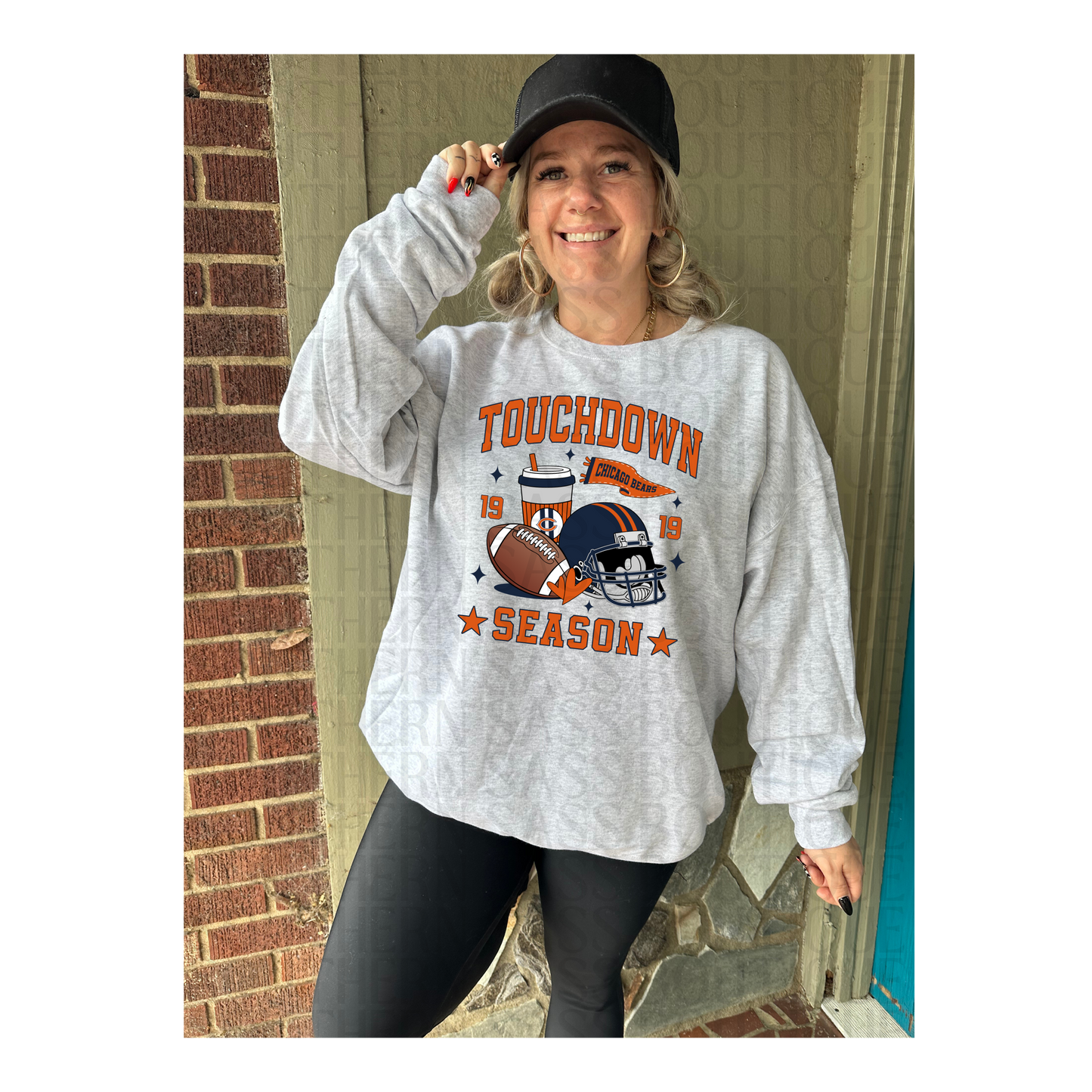 PREORDER : Chicago Bears - Touchdown Season // Graphic Sweatshirt