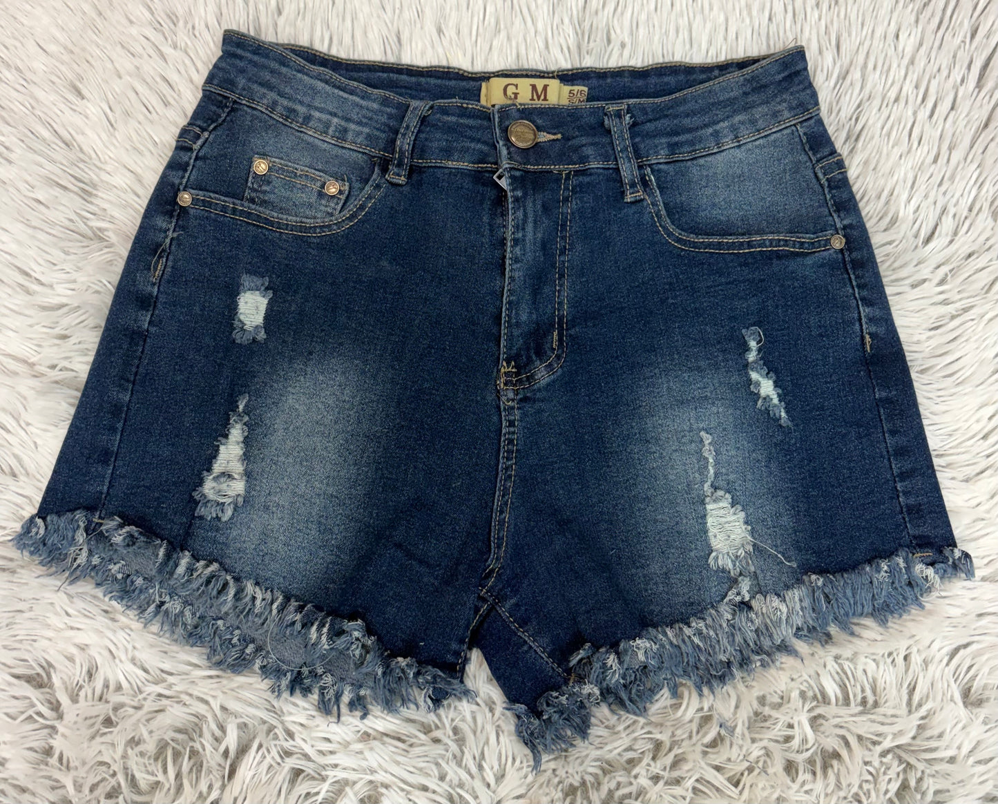 Daily Denim Shorts // Dark Wash