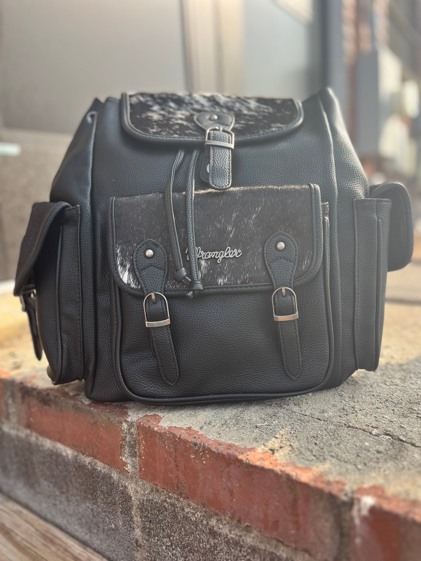 Wrangler Cowhide Bookbag