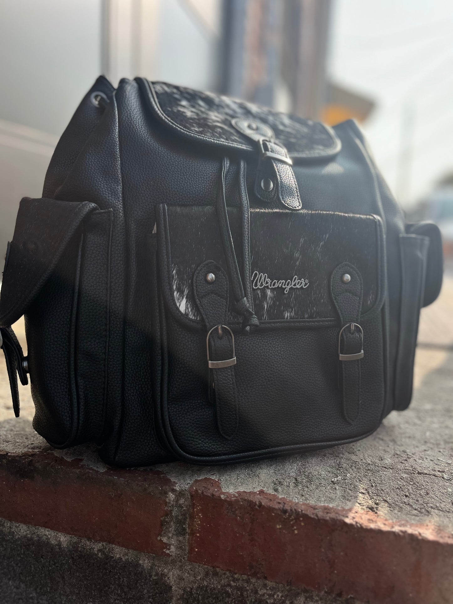Wrangler Cowhide Bookbag