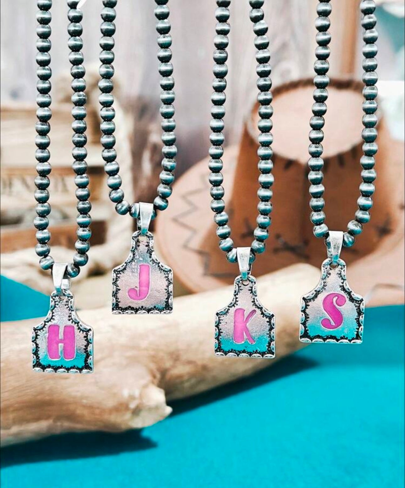 Navajo Initial Necklace