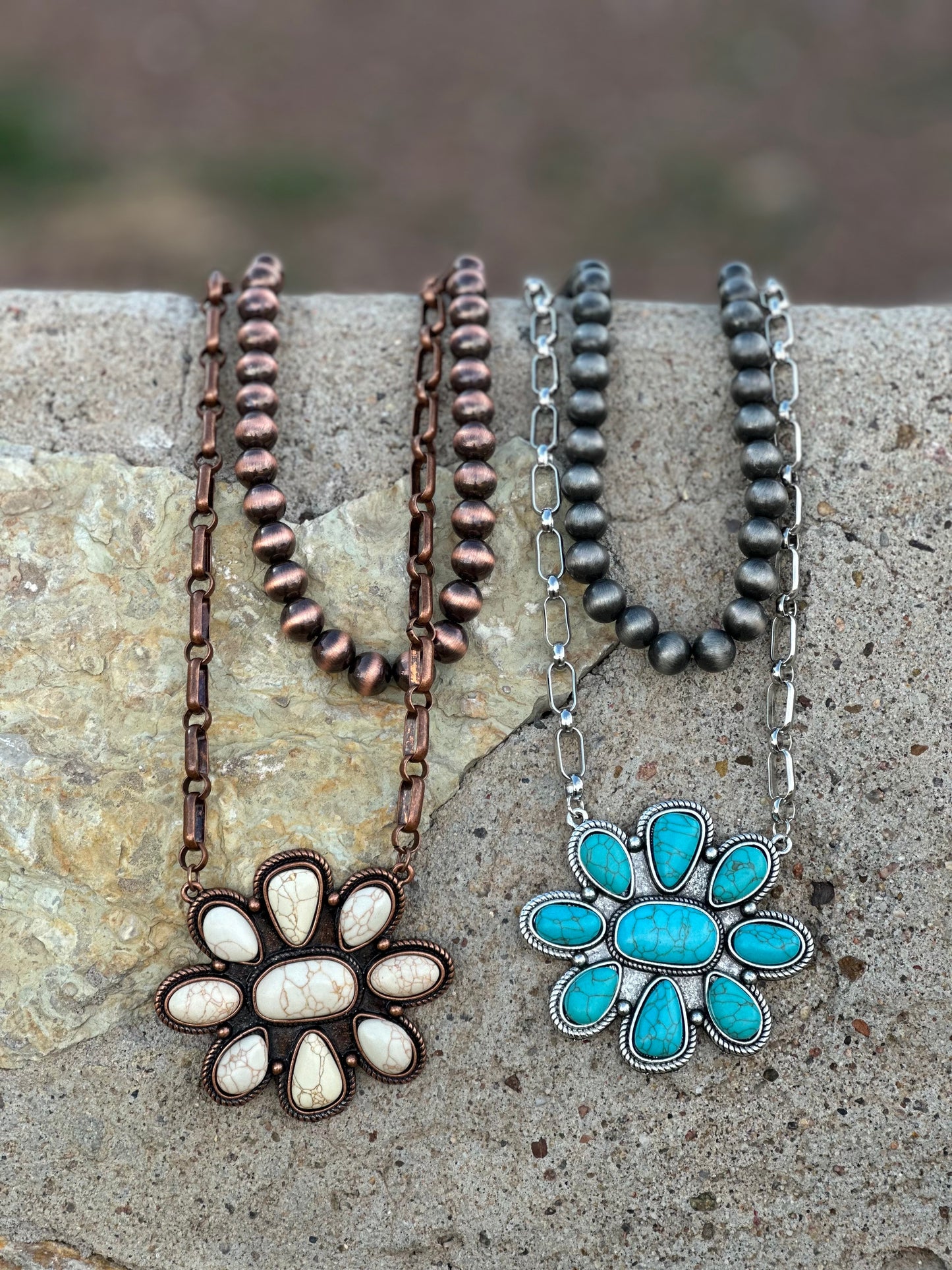 Squash Blossom Layered Necklace