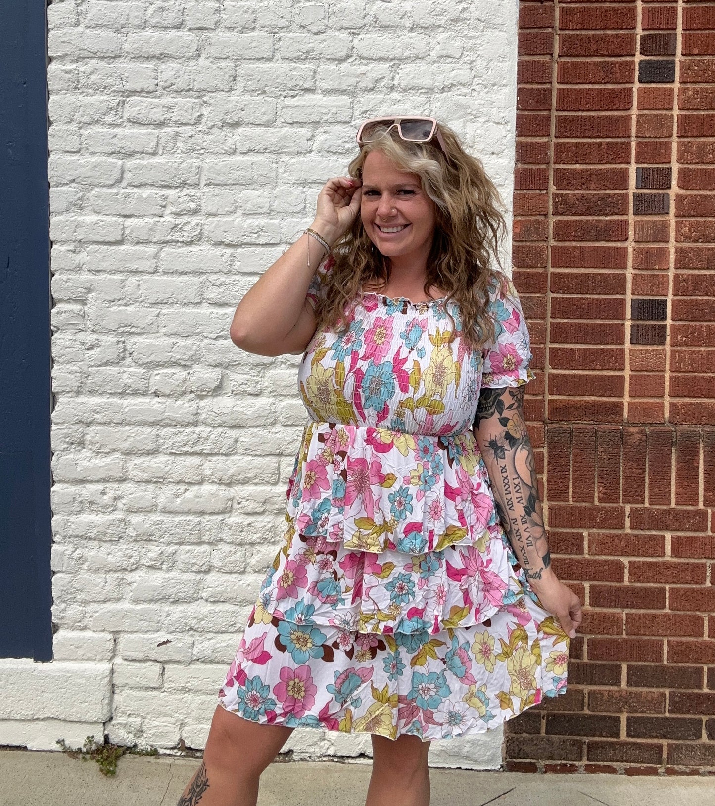 Bahama Mama Dress // White