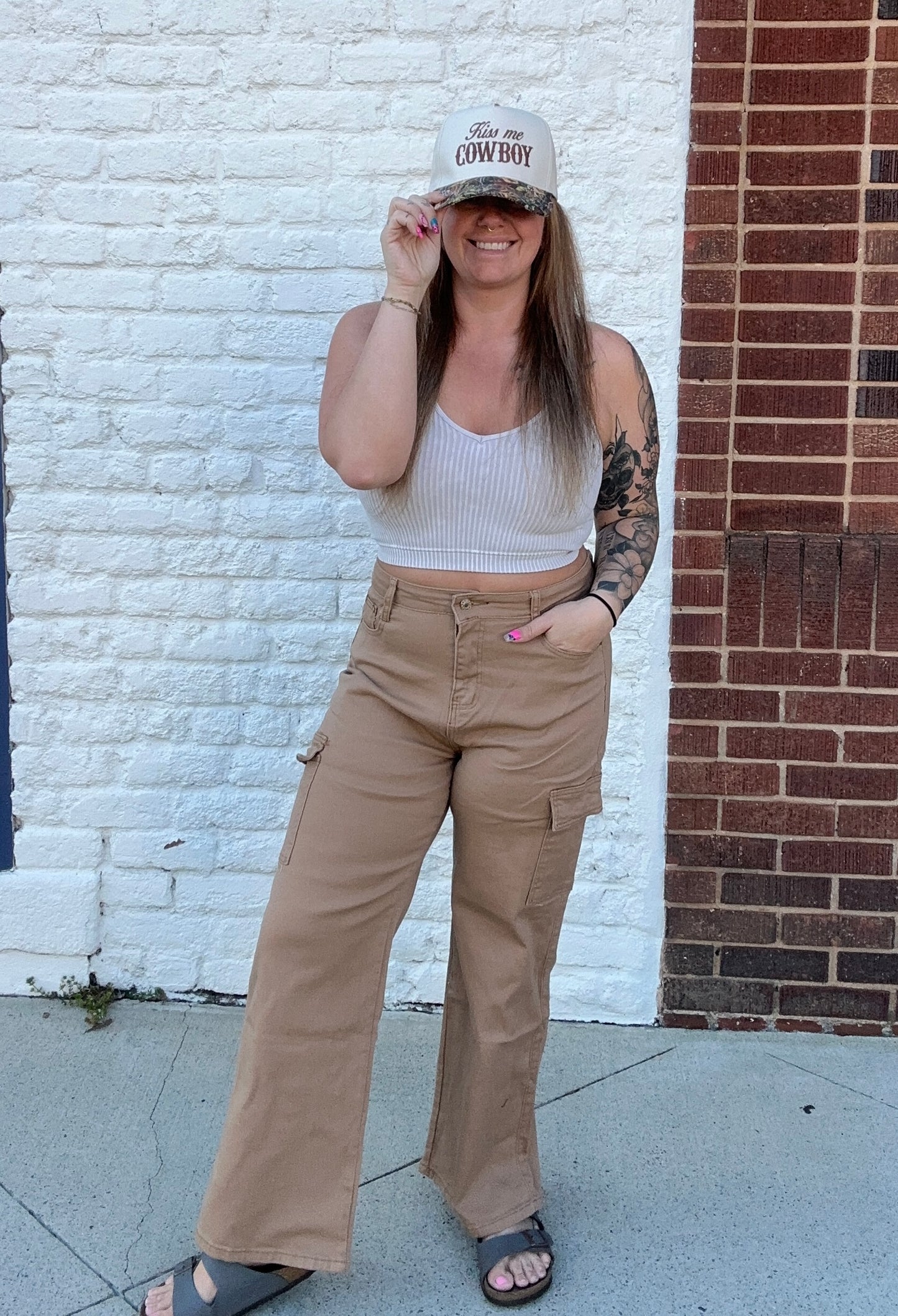 Cargo Denim// Sand