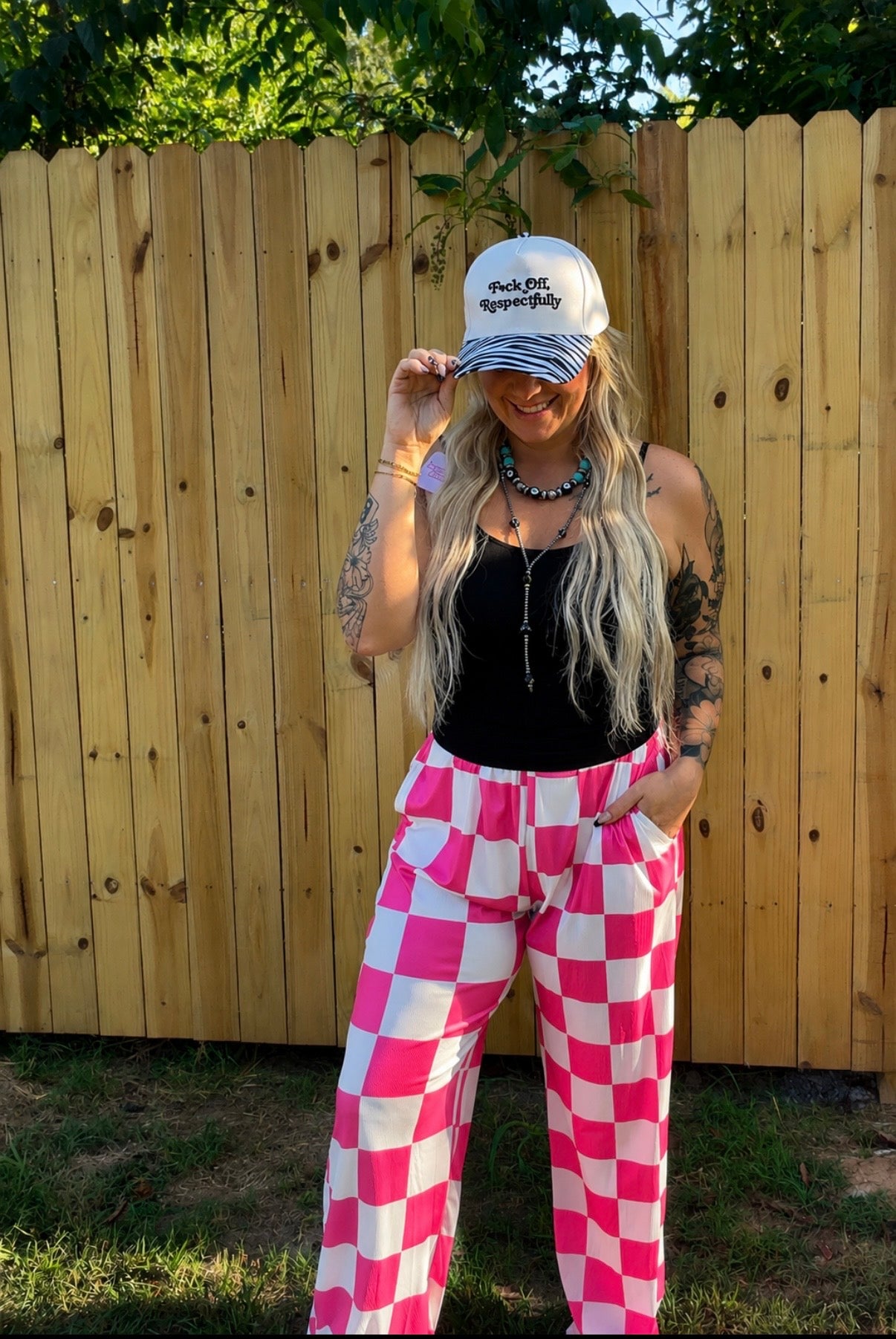 Check Me Out Wide Legs // Pink