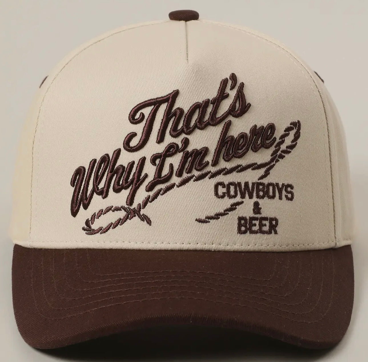 That’s Why I’m Here // Hat