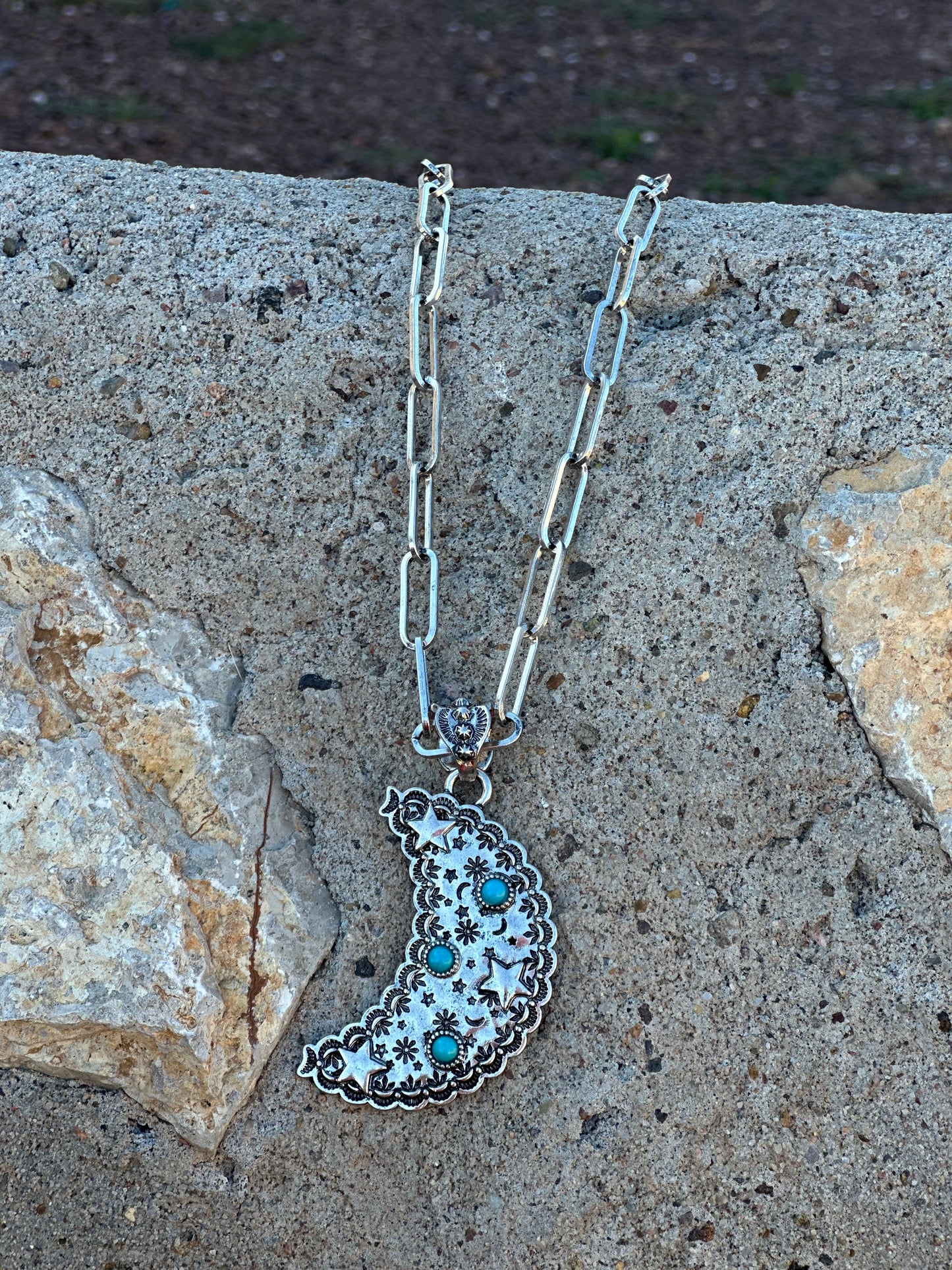 Western Moon Necklace
