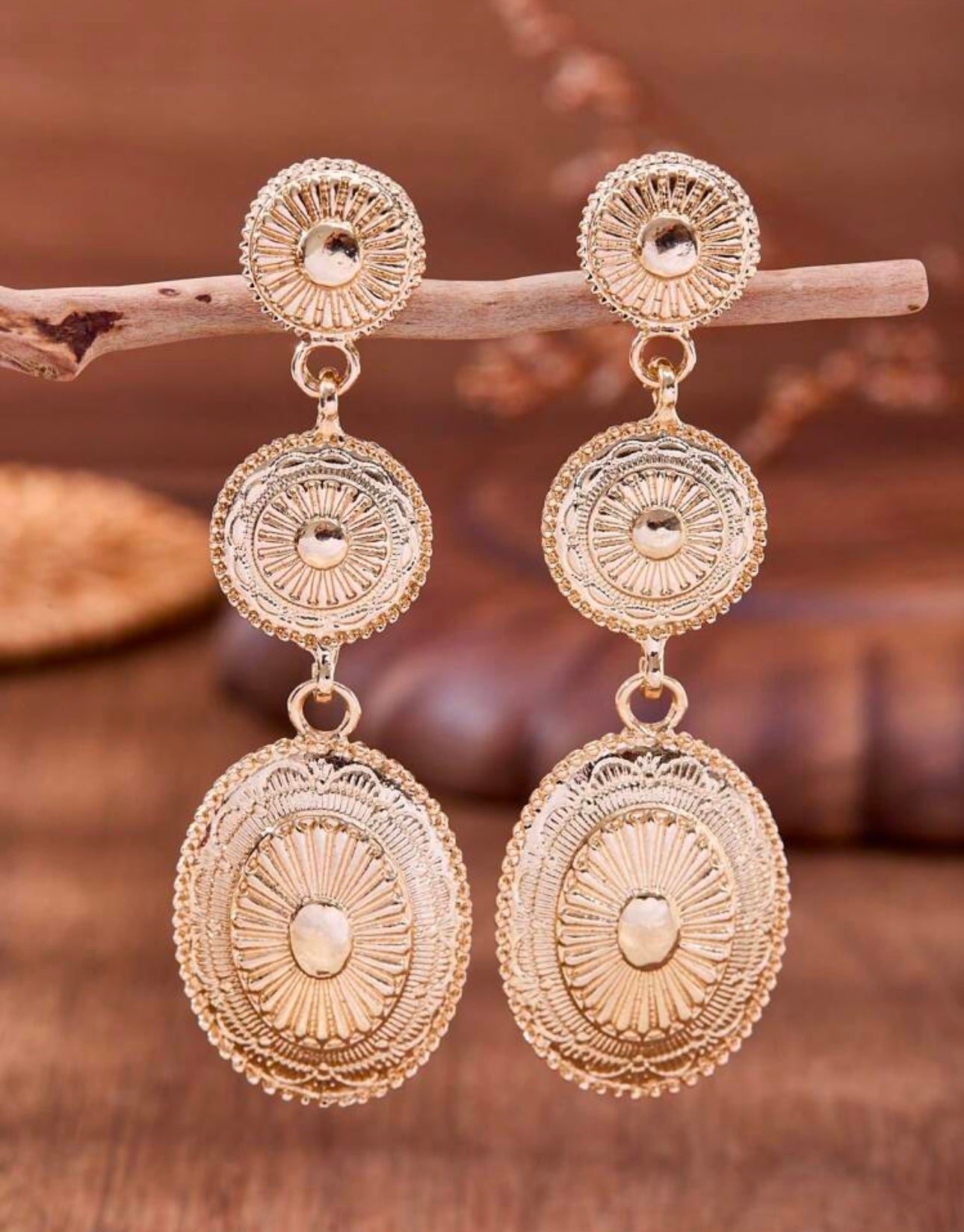 Concho Earrings