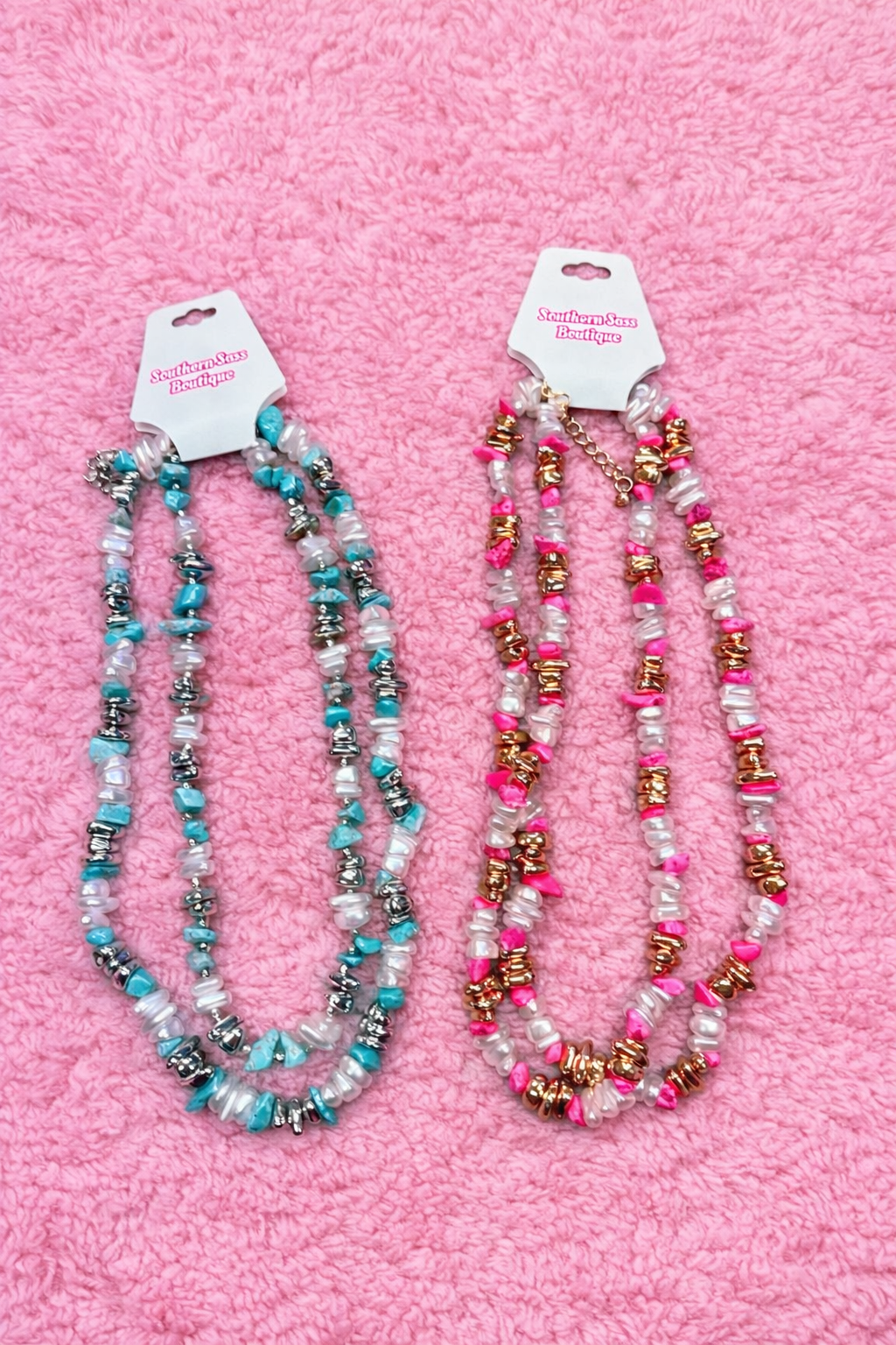 Pearl Turquoise Necklace