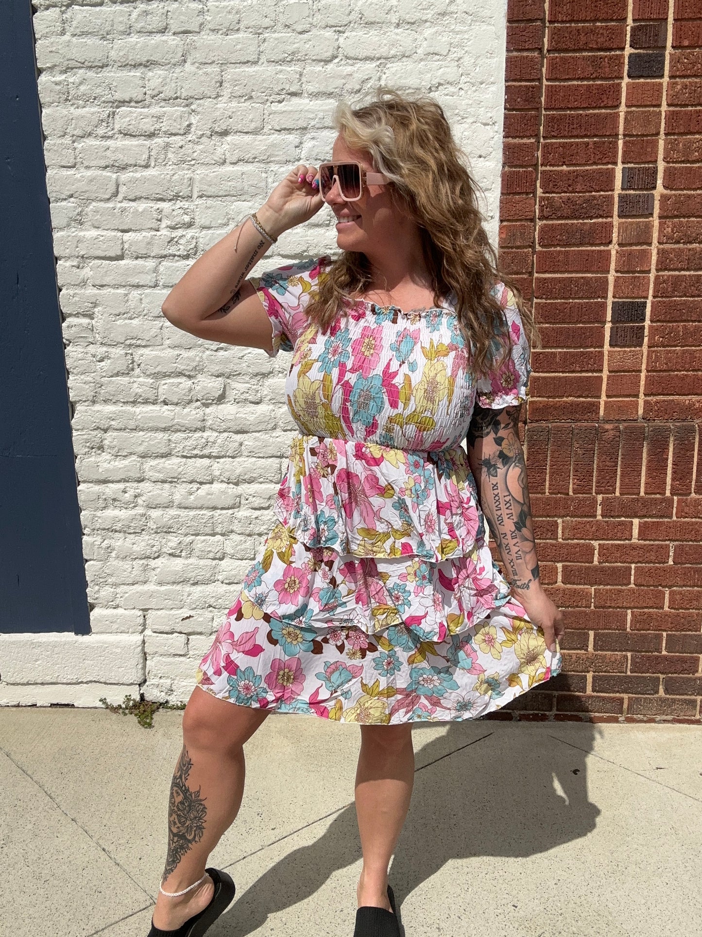 Bahama Mama Dress // White