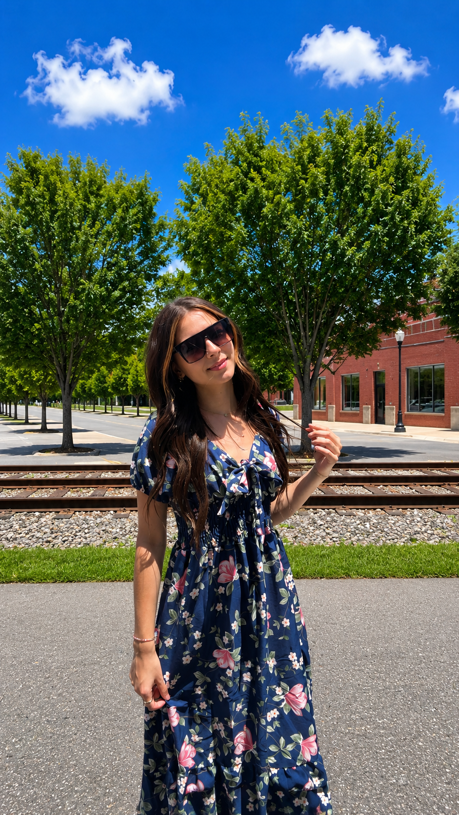 In Time Dress // Navy