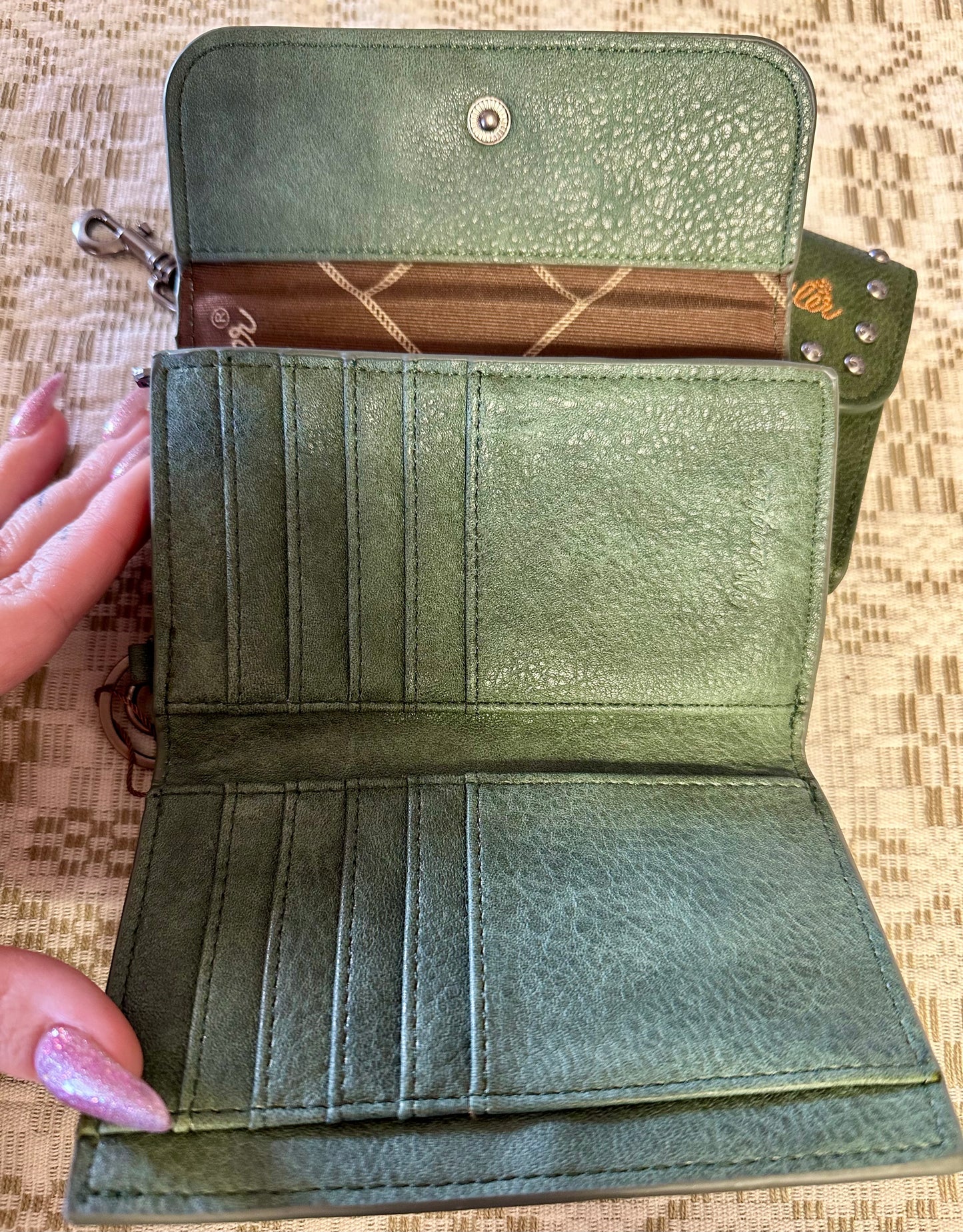 Studded Medium Wrangler Wallet