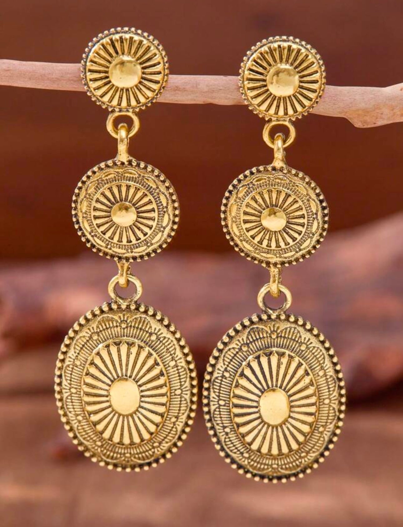 Concho Earrings
