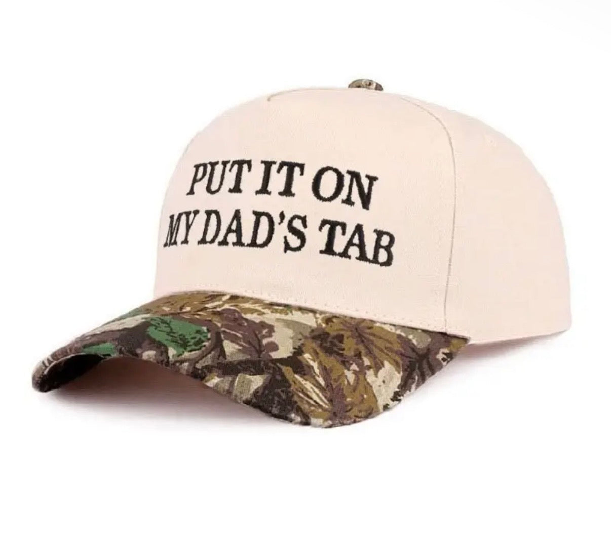 Put It On My Dads Tab // Hat