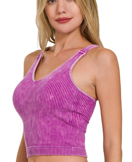 V-Neck Brami // Plum