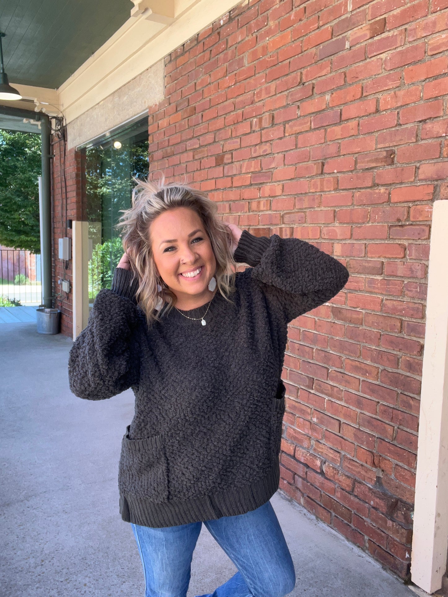 Sweet As You Sweater // Charcoal