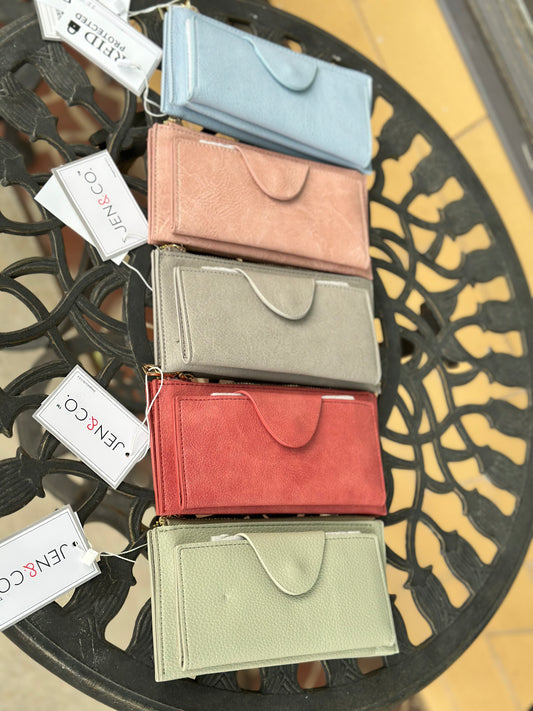 Basic Everyday Wallet Spring // Jen & Co