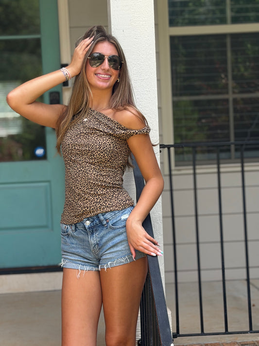 In The Wild Cheetah Top