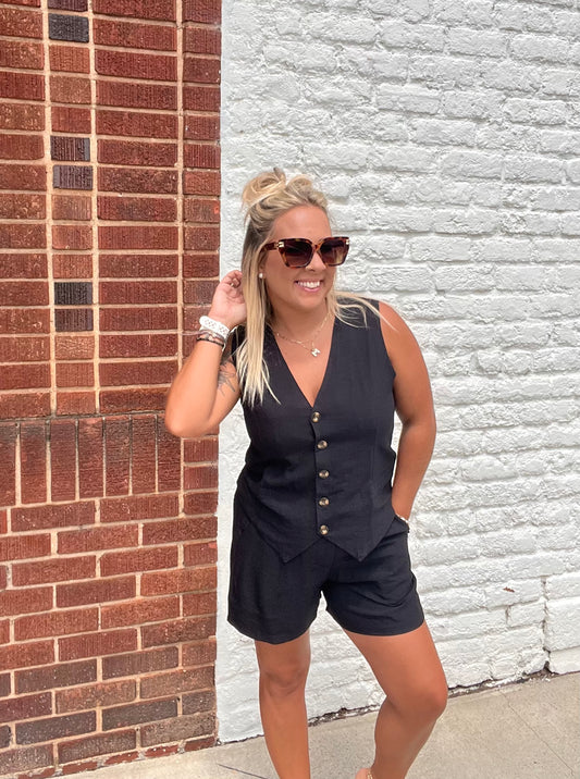 Never On Time Set // Black