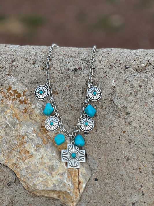 Aztec Charm Necklace