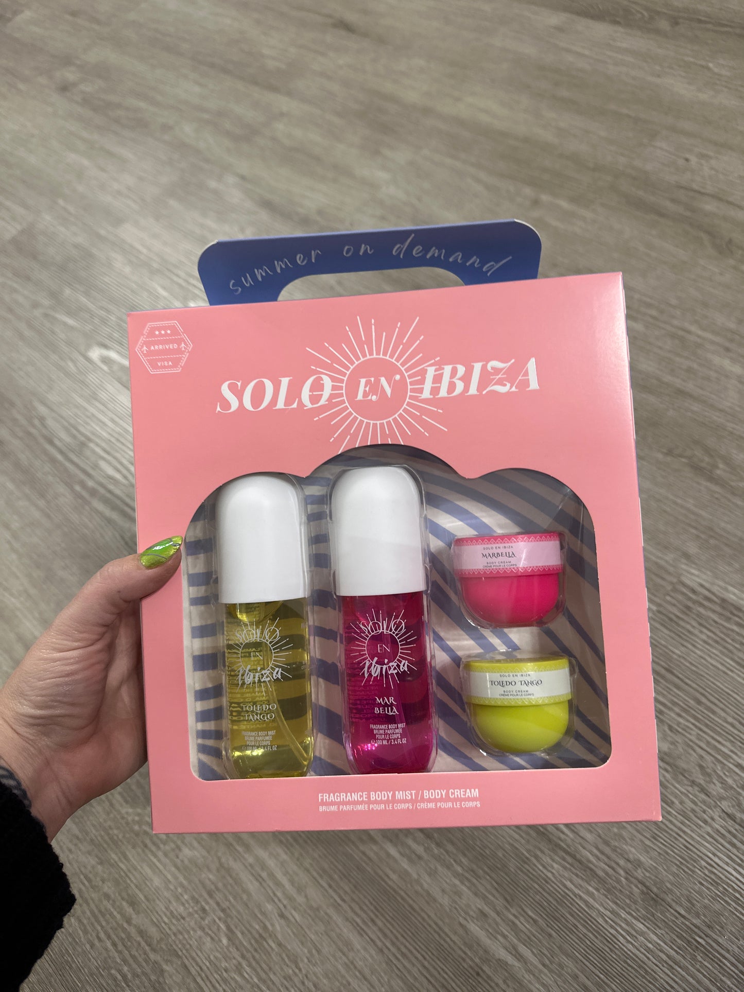 Boutique Set Spray 4pc