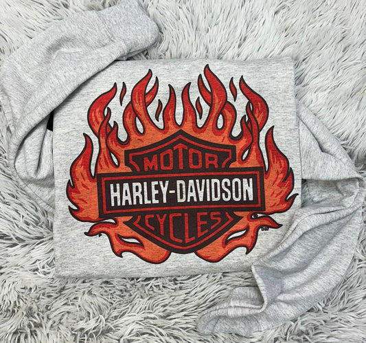 Flames // Graphic Crewneck