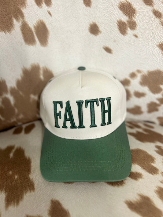 Faith // Green // Hat