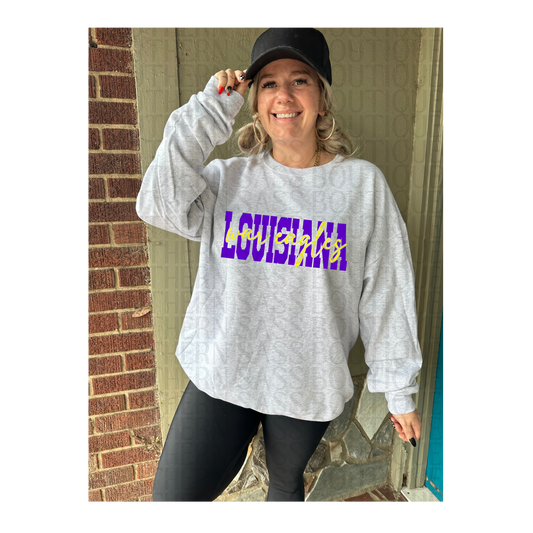 PREORDER : Louisiana War Eagles // Graphic Sweatshirt